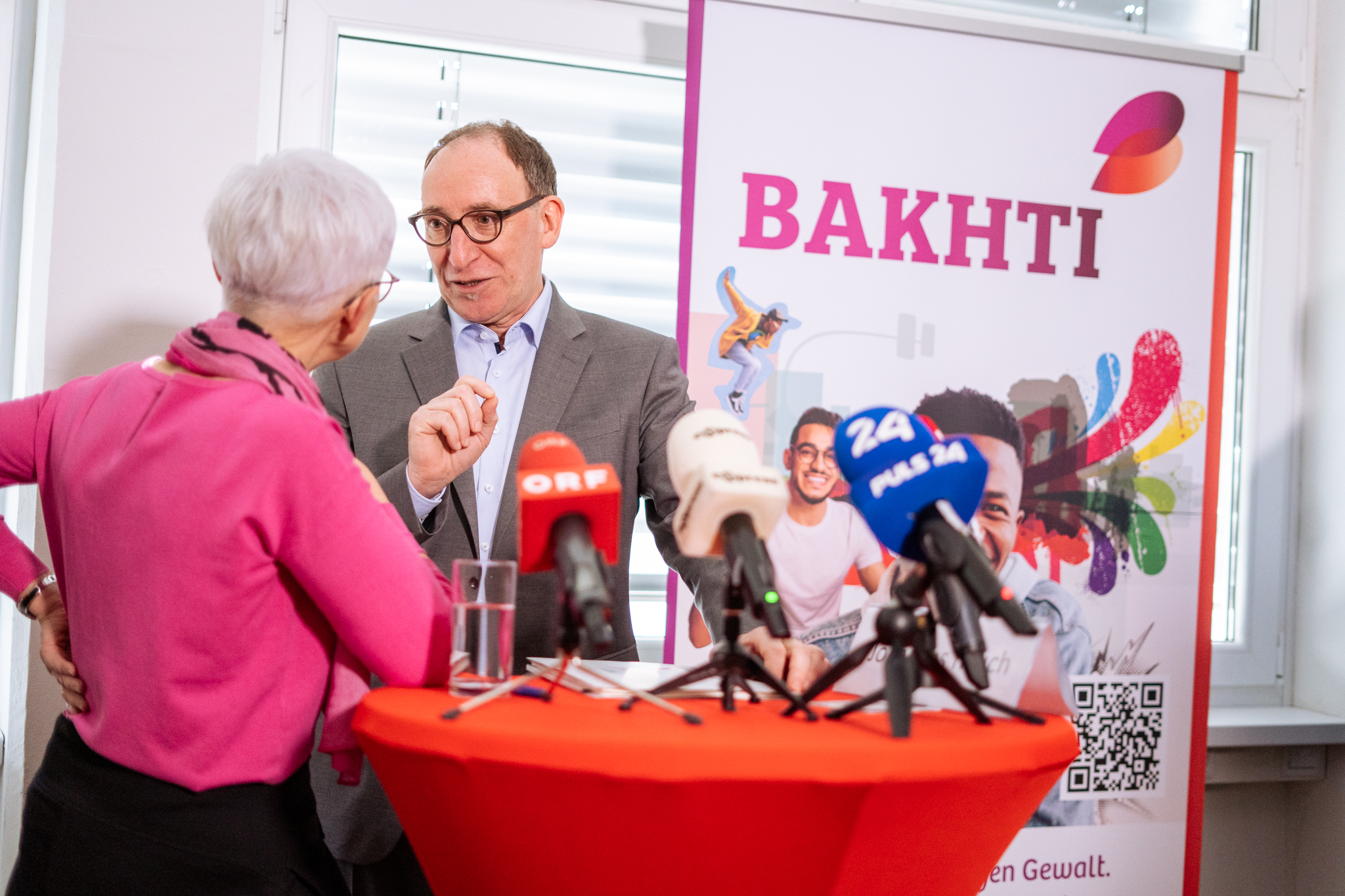 Pressekonferenz - Eröffnung BAKHTI